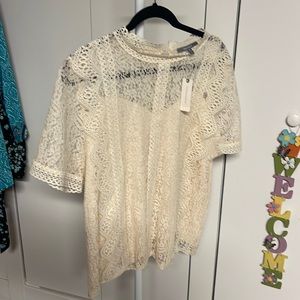 Mock Neck Blouse